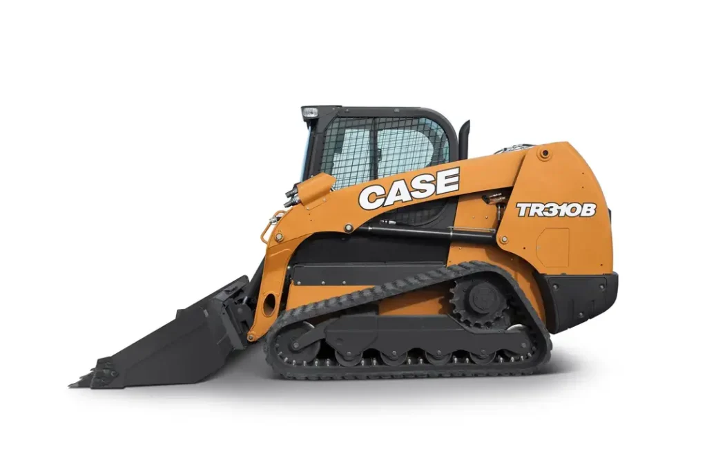 case TR310B track skid steer available for rent