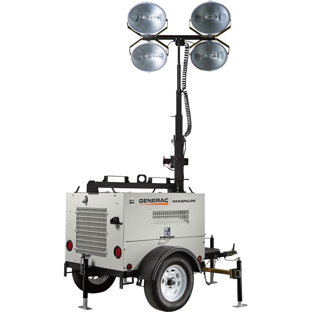portable light tower available for rent